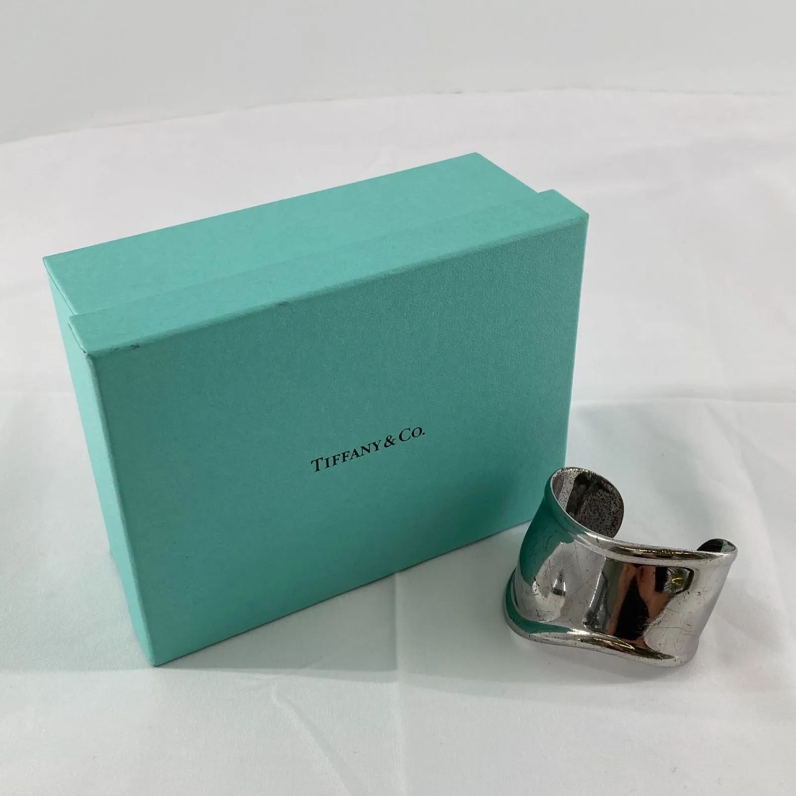 TIFFANY&CO(ティファニー) エルサペレッティ ボーンカフ バングル コッパー シルバー