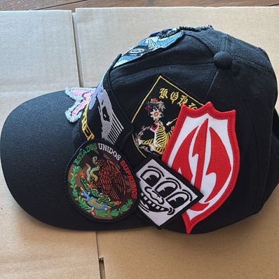 Supreme Patches 6-Panel "Black"