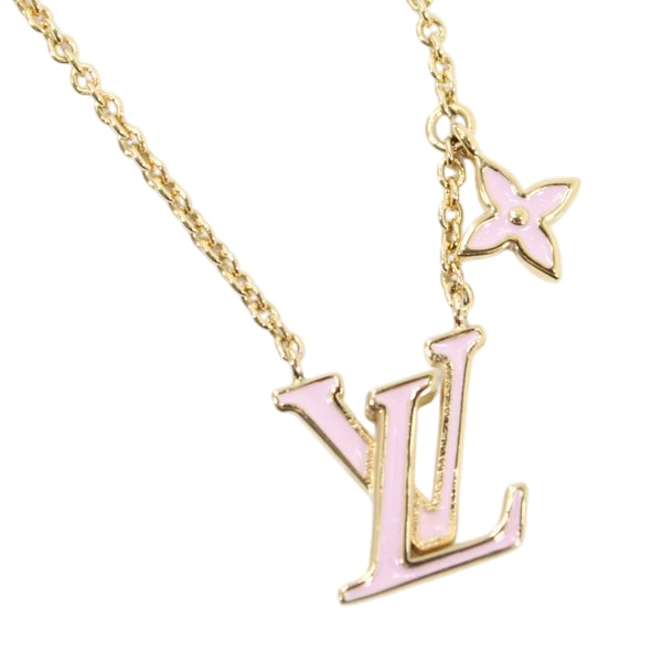 Louis Vuitton LV Iconic Enamel Necklace "Pink"