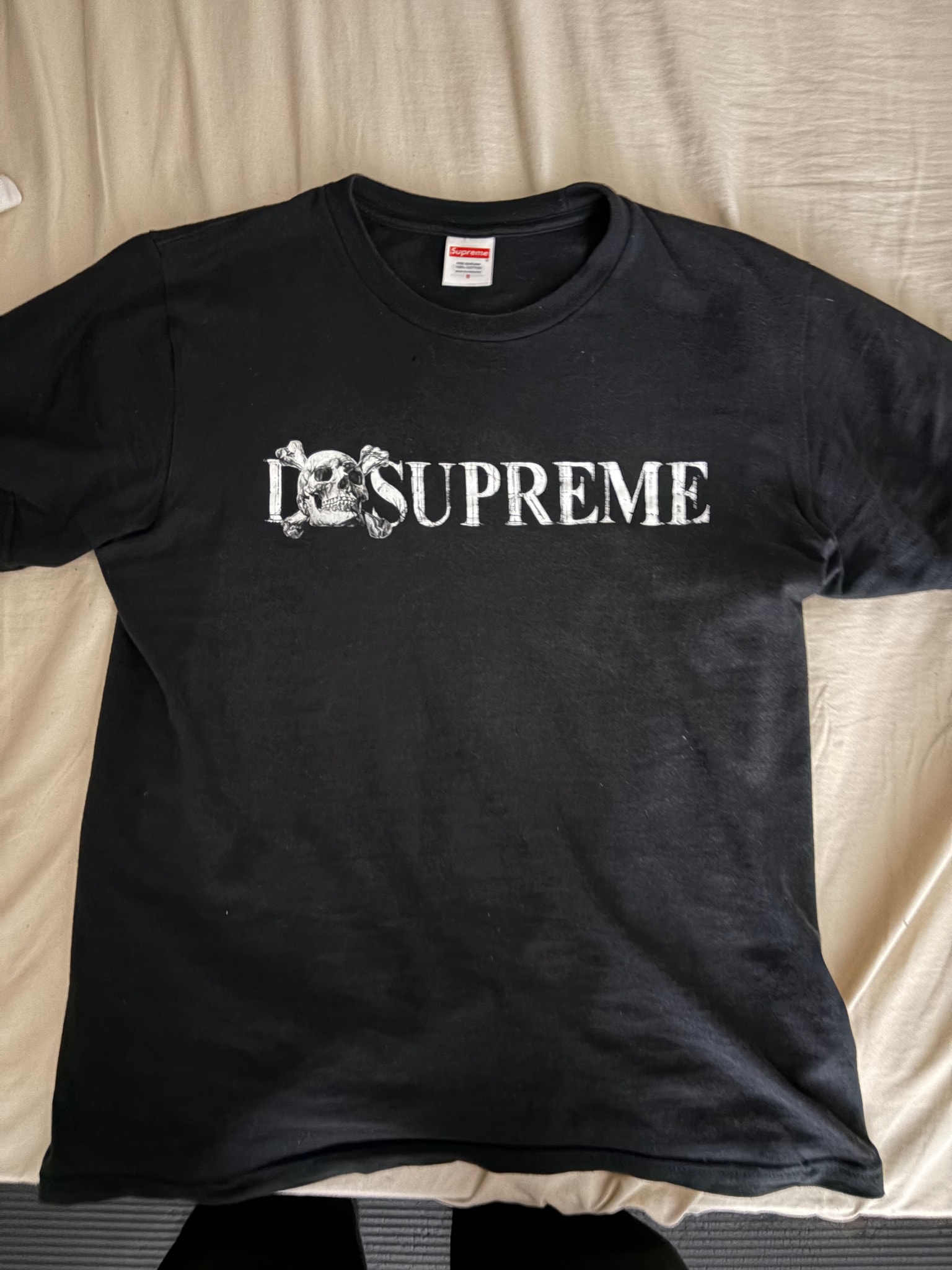 Supreme Skull Tee "Black"