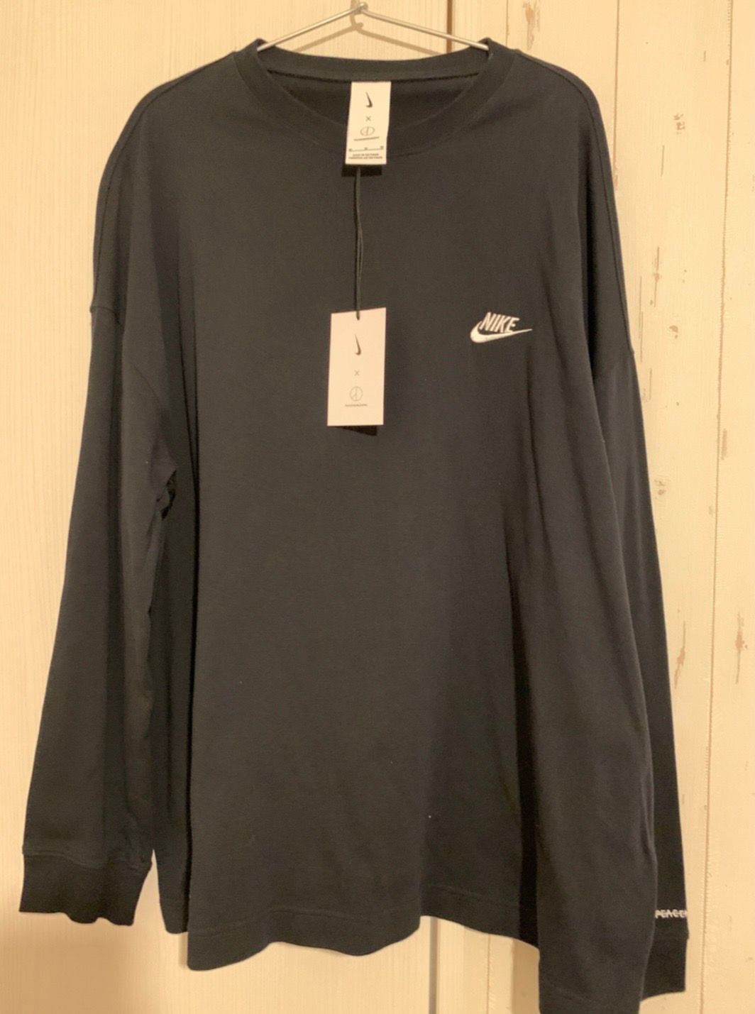 PEACEMINUSONE PMO x NIKE LS Tee "Black" / G-DRAGON