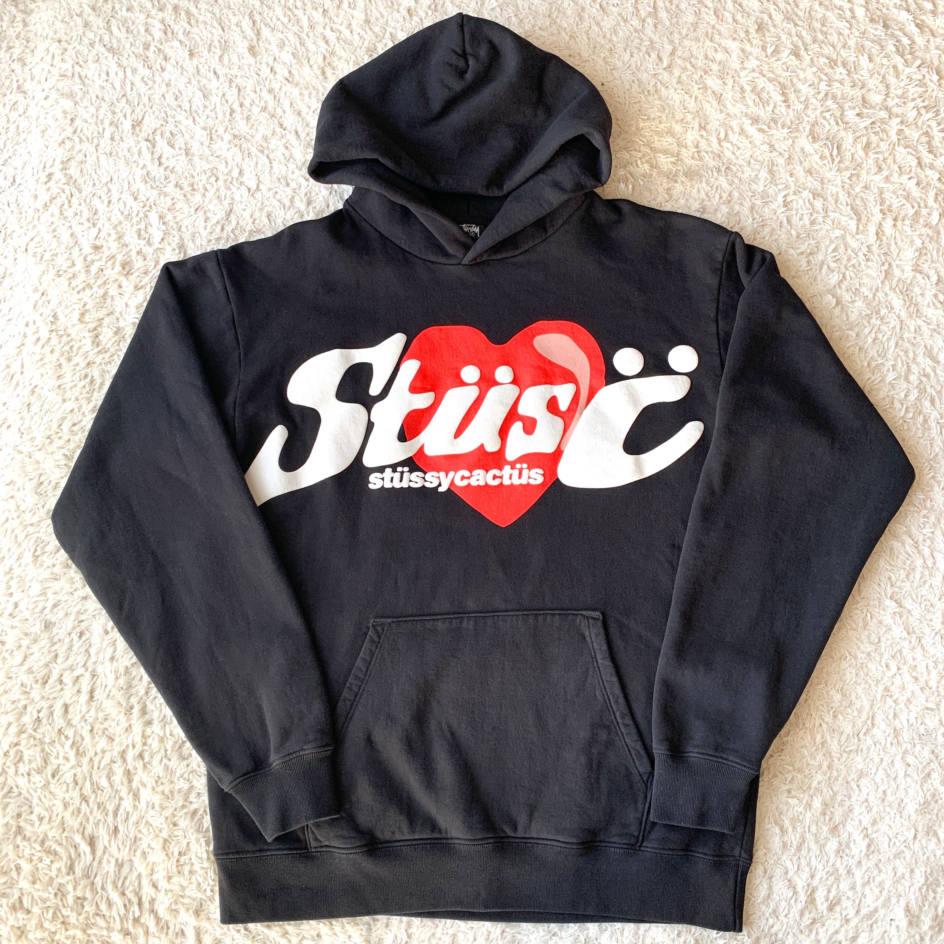 Stussy CPFM HEART HOODIE "Black"
