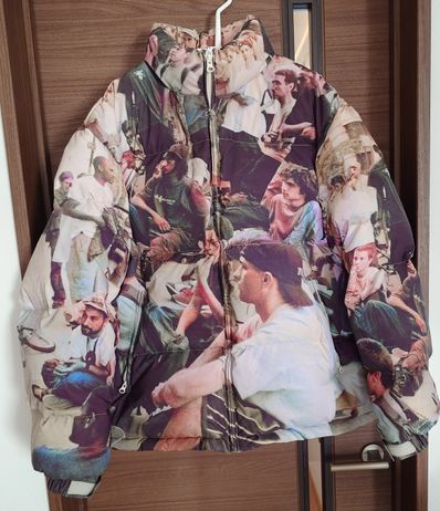 Supreme Lafayette Reflective Down Jacket "Multi"