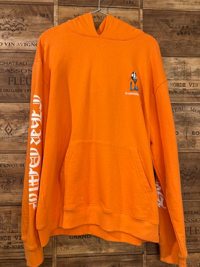 Chrome Hearts Matty Boy Link & Build Hoodie "Orange"