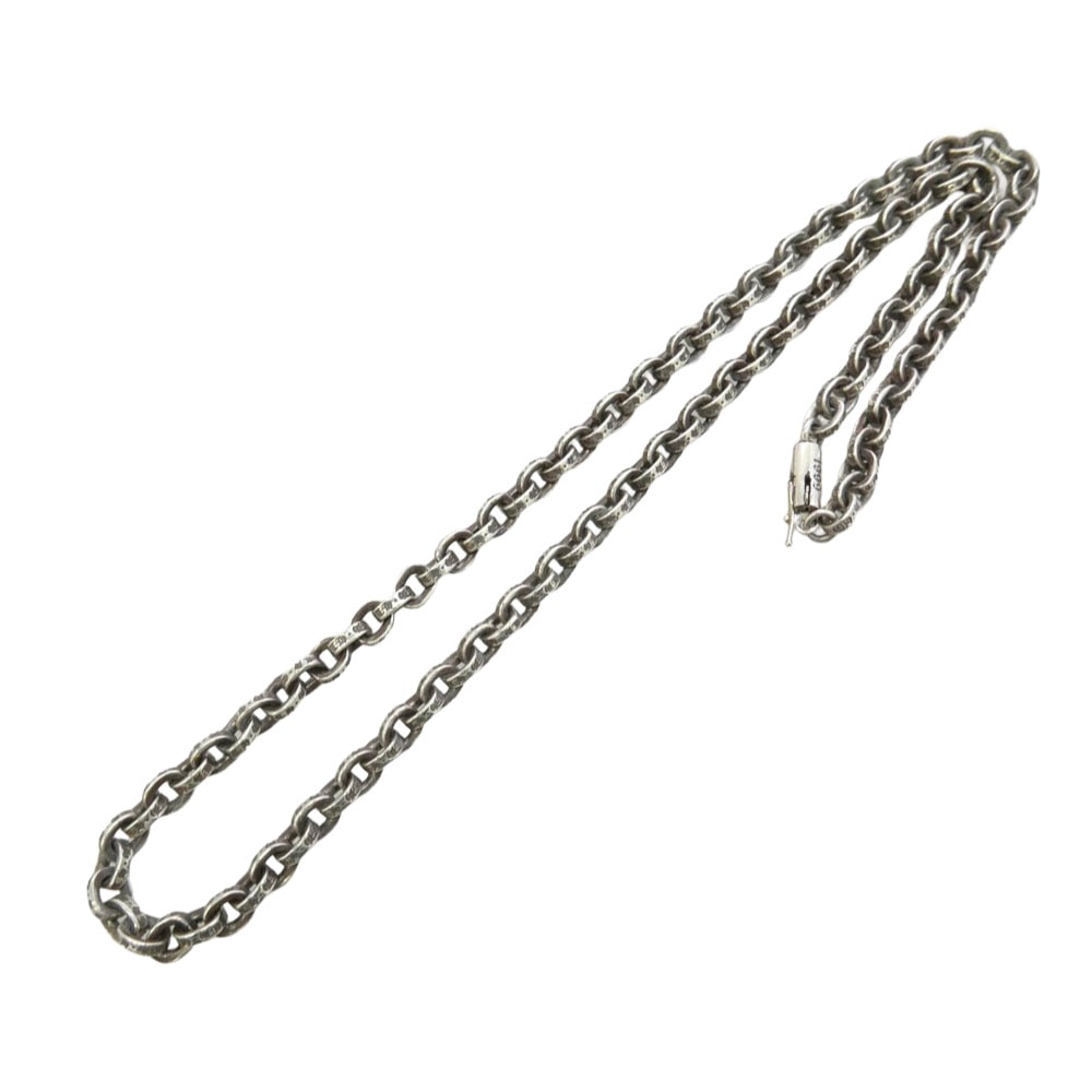 CHROME HEARTS クロムハーツ(原本無) PAPER CHAIN 18 ペーパーチェーン ネックレス 18inchi 18インチ シルバー系【中古】
