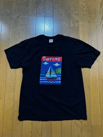 Supreme Sailboat Tee "Black"