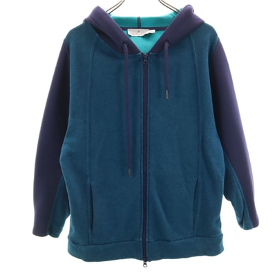 adidas by Stella McCartney アディダスバイステラマッカートニー 長袖 ジップパーカー OT ネイビー系