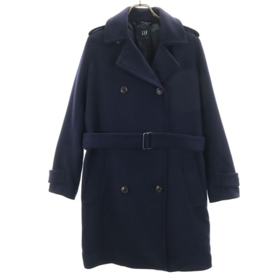 GAP ギャップ トレンチコート S ネイビー