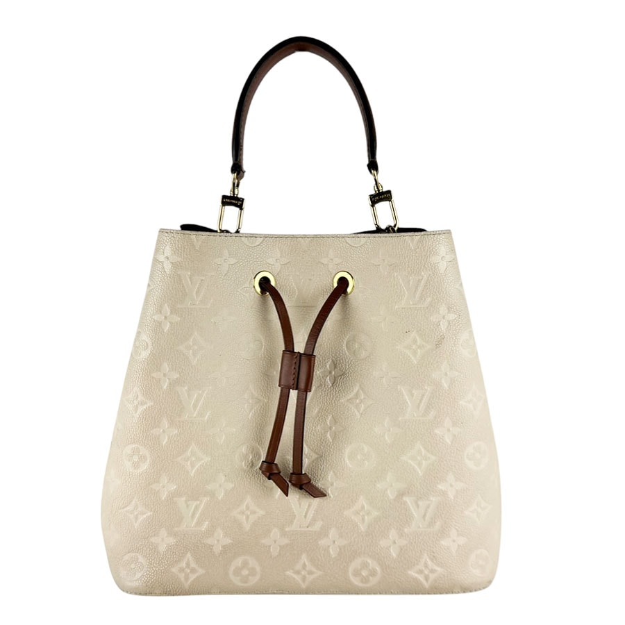 ルイ ヴィトン LOUIS VUITTON ハンドバッグ ショルダーバッグ モノグラム アンプラント ネオノエ モノグラムアンプラント クレーム レディース M45307【中古】 z10631