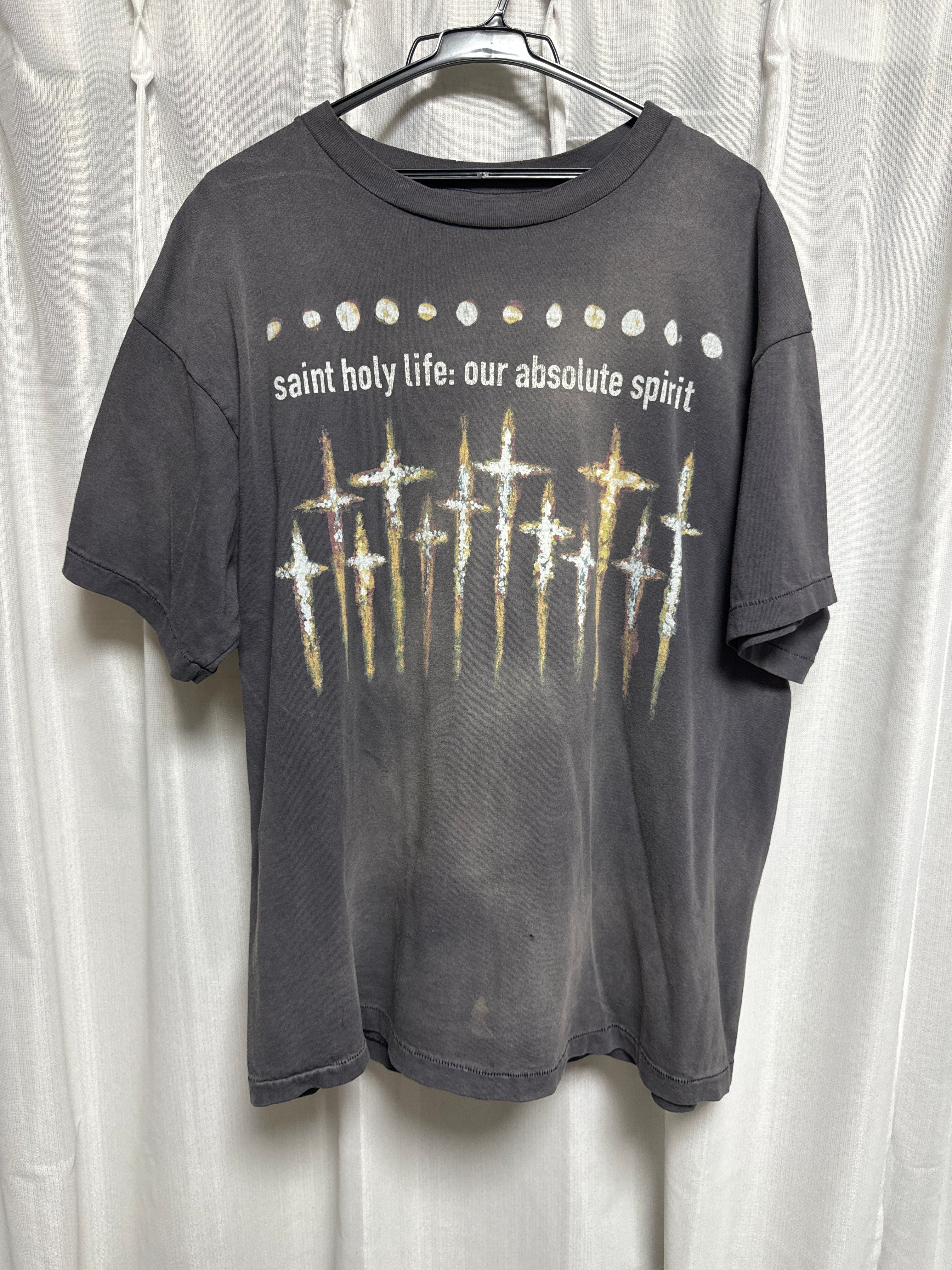 SAINT Mxxxxxx x FORSOMEONE FS_SS T-Shirt/God "Black"
