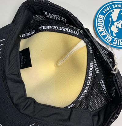 HYSTERIC GLAMOUR Speedster Mesh Cap "Black"