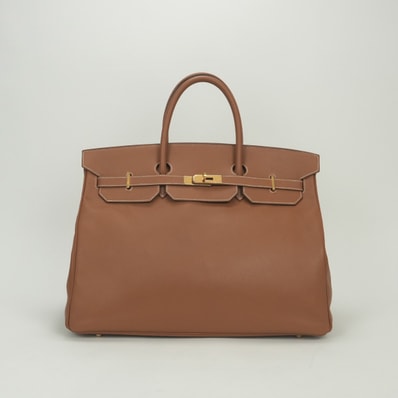 エルメス HERMES バーキン40 バーキン 40 バッグ トートバッグ クシュベル ゴールド Gold ブラウン Brown 茶 ゴールド金具 ハンドバッグ