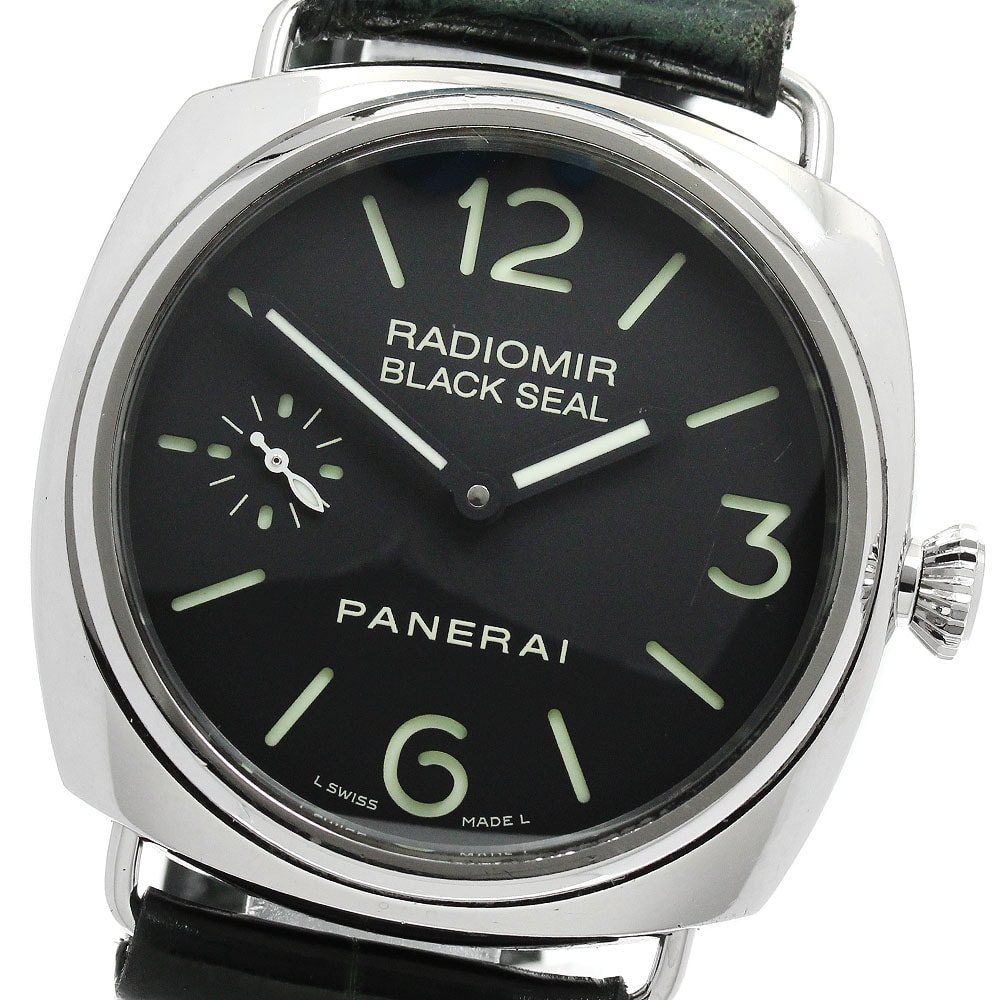 パネライ ラジオミール ブラックシール PAM00183 メンズ 【中古】