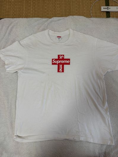 Supreme Cross Box Logo Tee "White"