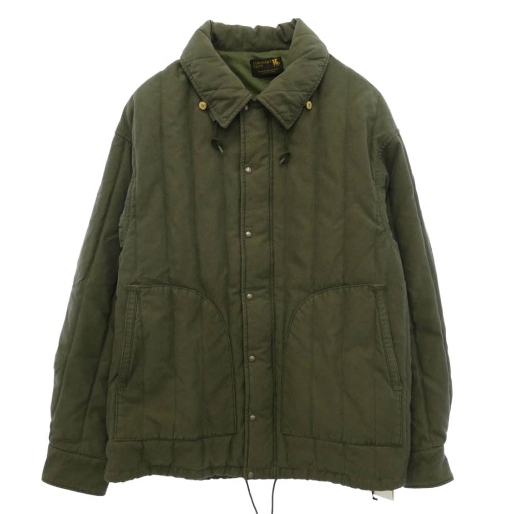 VISVIM ビズビム 0524905013003 CONTRARY DEPT MIDSHIPMAN DOWN JKT コントラリー デプト ミッドシップマン ジップアップ ダウンジャケット カーキ系【中古】