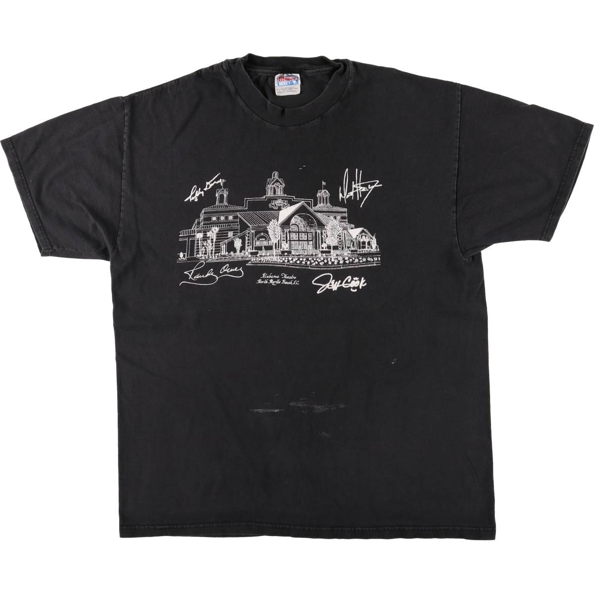 古着 ヘインズ Hanes BEEFY-T プリントTシャツ メンズXL相当/eaa570796