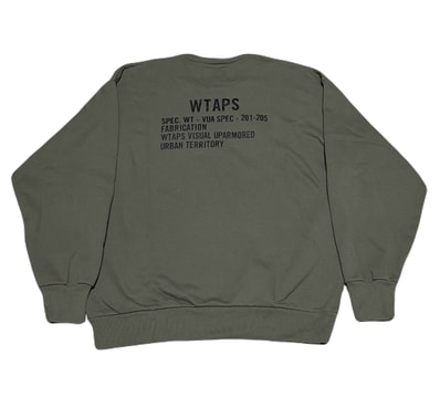 wtaps ダブルタップス スウェットトレーナー