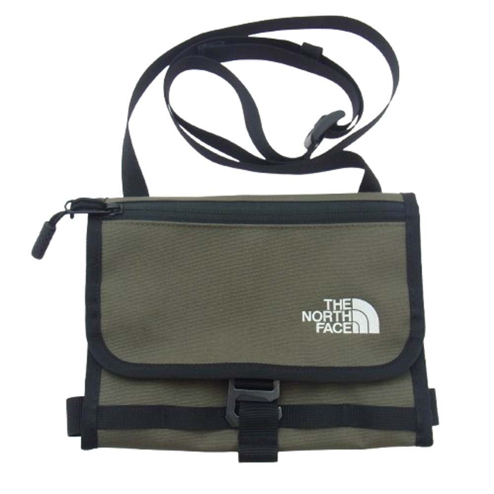 THE NORTH FACE ノースフェイス バッグ NM82206 フィルデンス ギアミュゼット ショルダーバッグ カーキ系【中古】