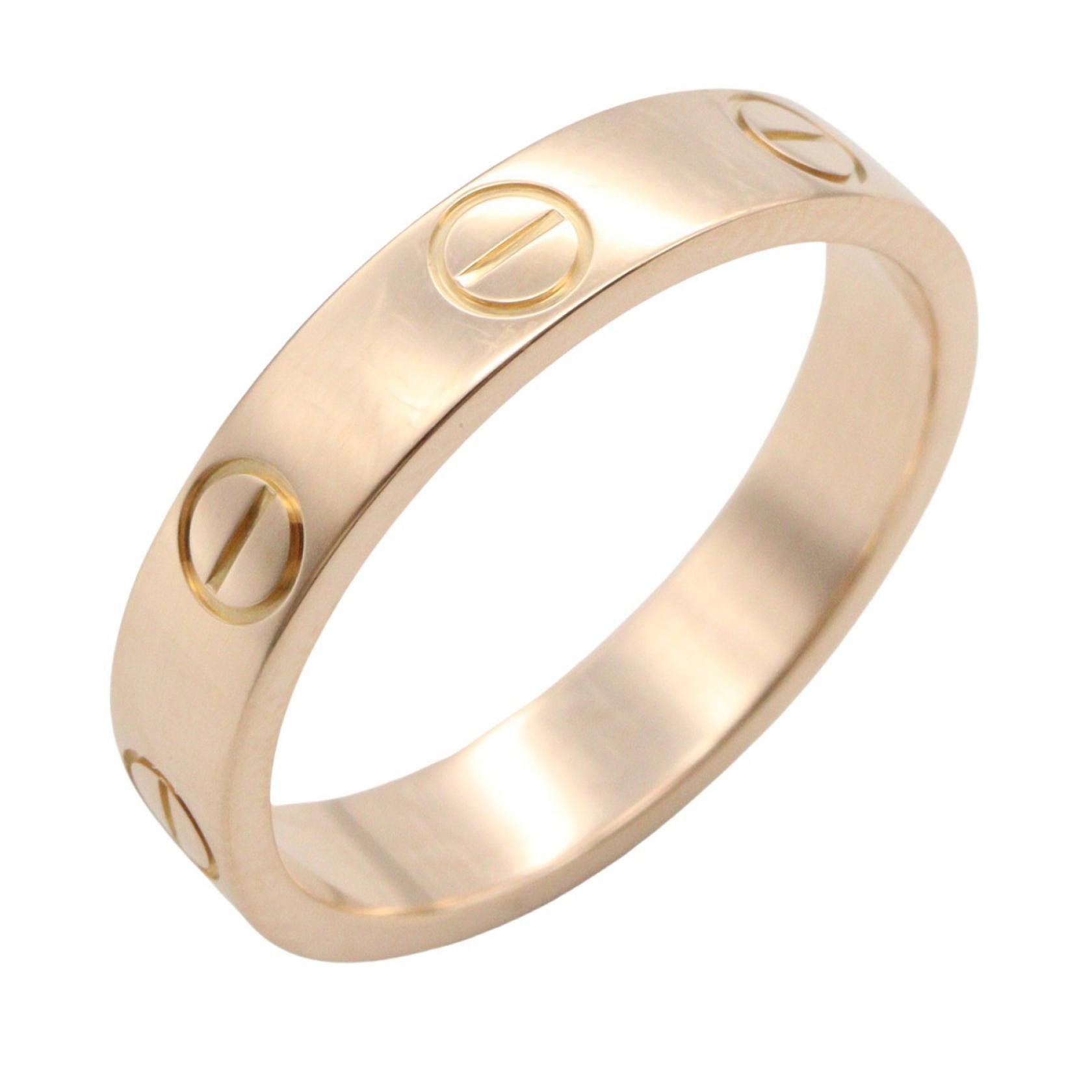 カルティエ CARTIER ミニラブ リング リング・指輪 ジュエリー K18PG(ピンクゴールド) レディース ゴールド系 【中古】