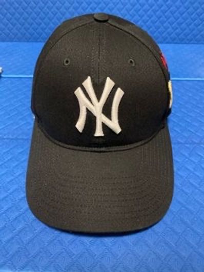 GUCCI x NY Yankees Baseball Cap Butterfly Embroidery "Black"