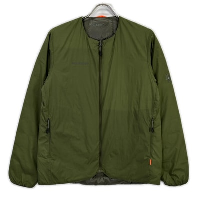 マムート 1013-00652 カーキ リバーシブル Seon IN Cardigan AF/インサレーション カーディガン アジアンフィット M