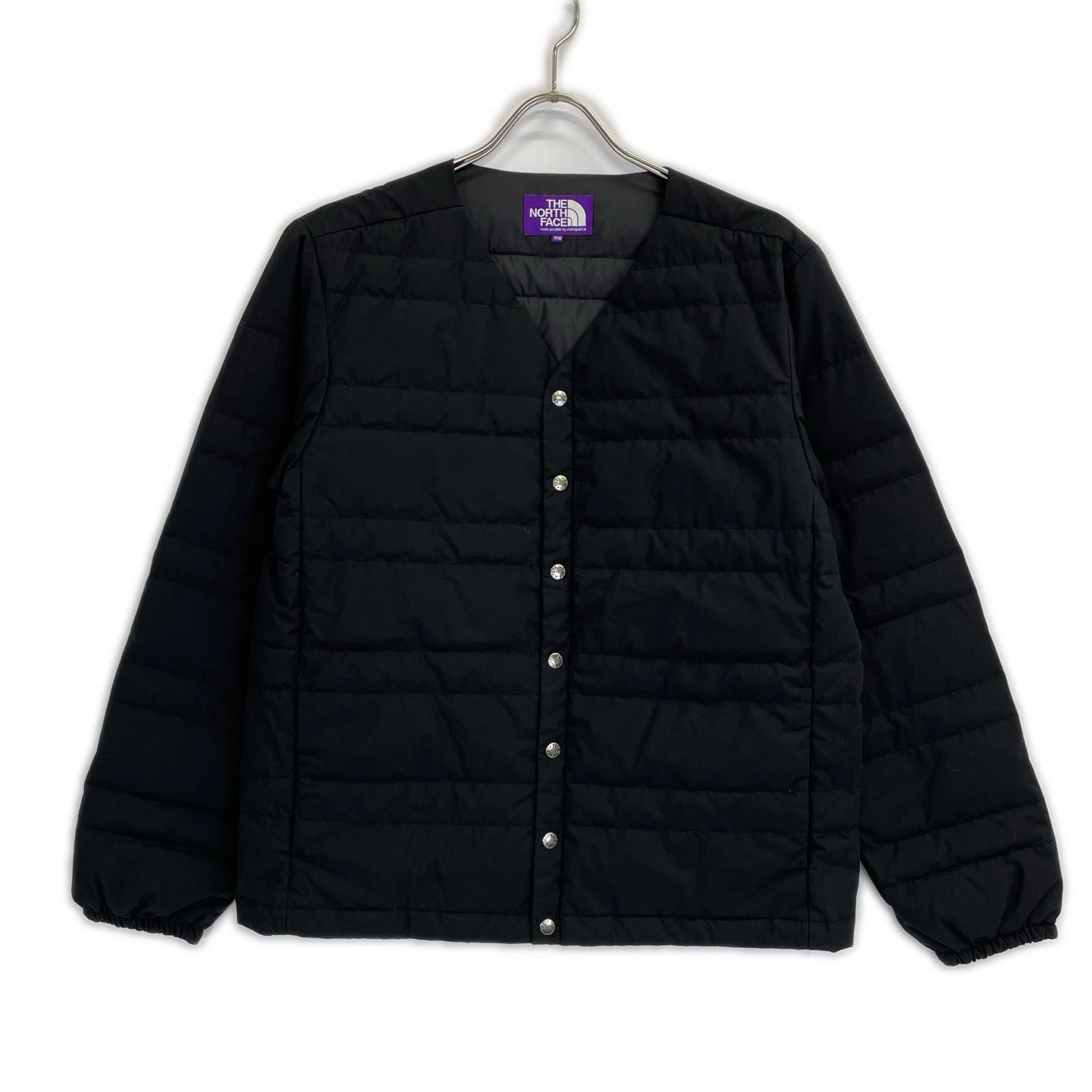 ザ ノースフェイス パープルレーベル ND2360N ブラック 65/35 Down Cardigan WM