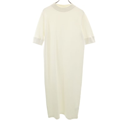 ZARA ザラ 5分袖 ロングワンピース M ホワイト