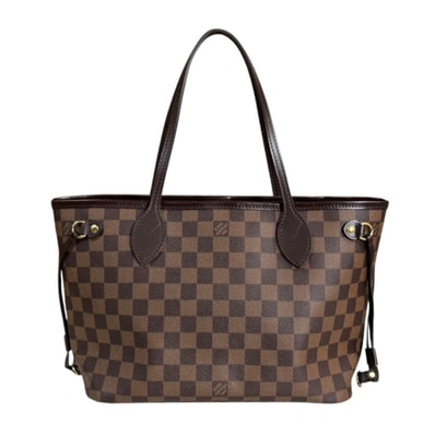 ルイヴィトン ネヴァーフルPM ダミエ トートバッグ ダミエキャンバス N41359 ブラウン レディース LOUIS VUITTON 中古