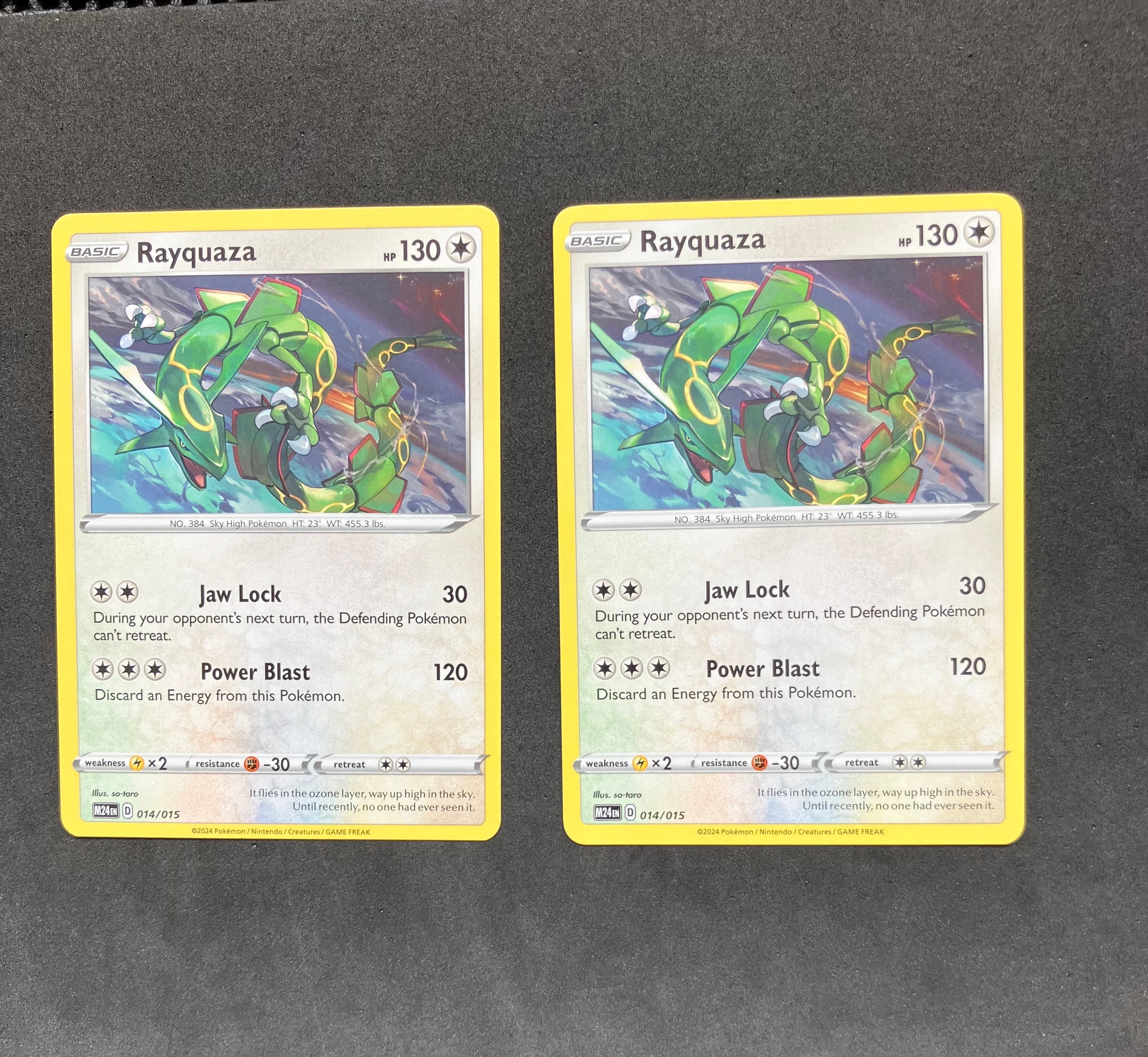 レックウザ [M24 EN 014/015]【英語版】(スカーレット&バイオレット「マクドナルド 2025 ドラゴンディスカバリー」)