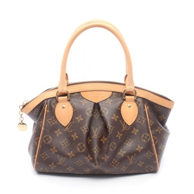 ルイ・ヴィトン LOUIS VUITTON ティヴォリPM ハンドバッグ バッグ PVCコーティングキャンバス レザー モノグラム レディース ブラウン系 M40143 【中古】