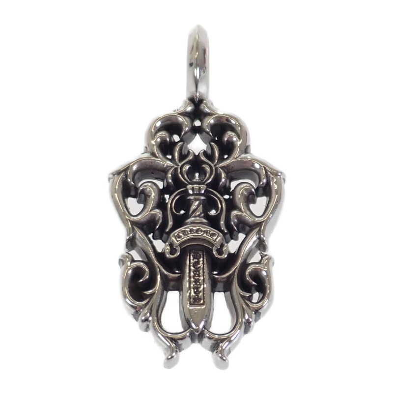 Chrome Hearts Vine Dagger Pendant Top "Silver"
