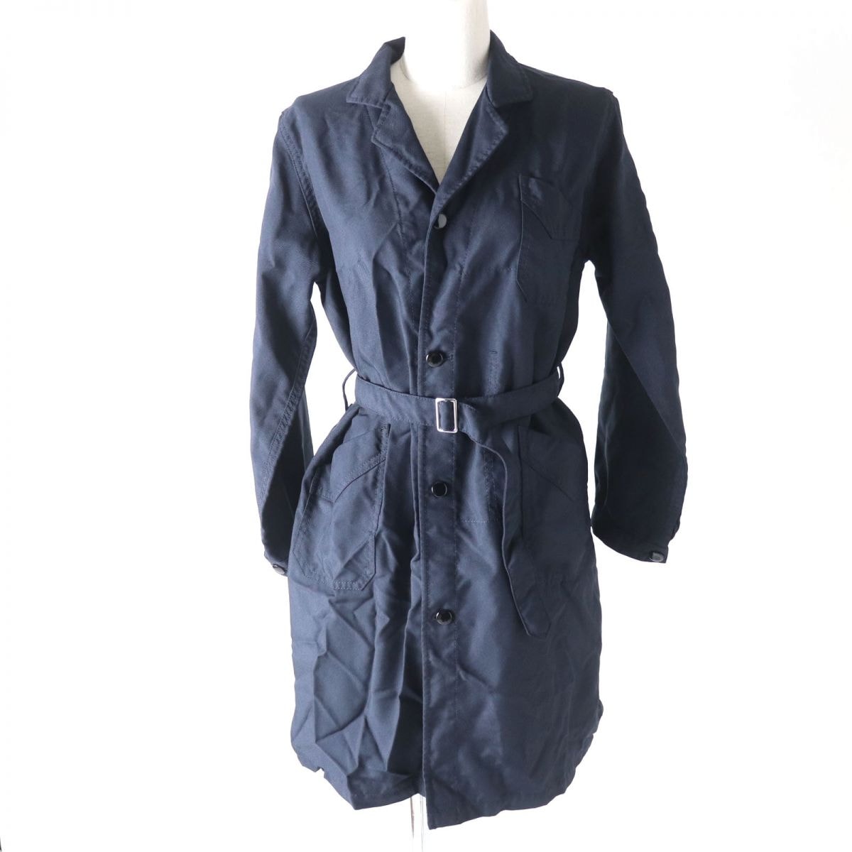 【ドンドン見直し】極美品 コムデギャルソン コート ネイビー レディース S