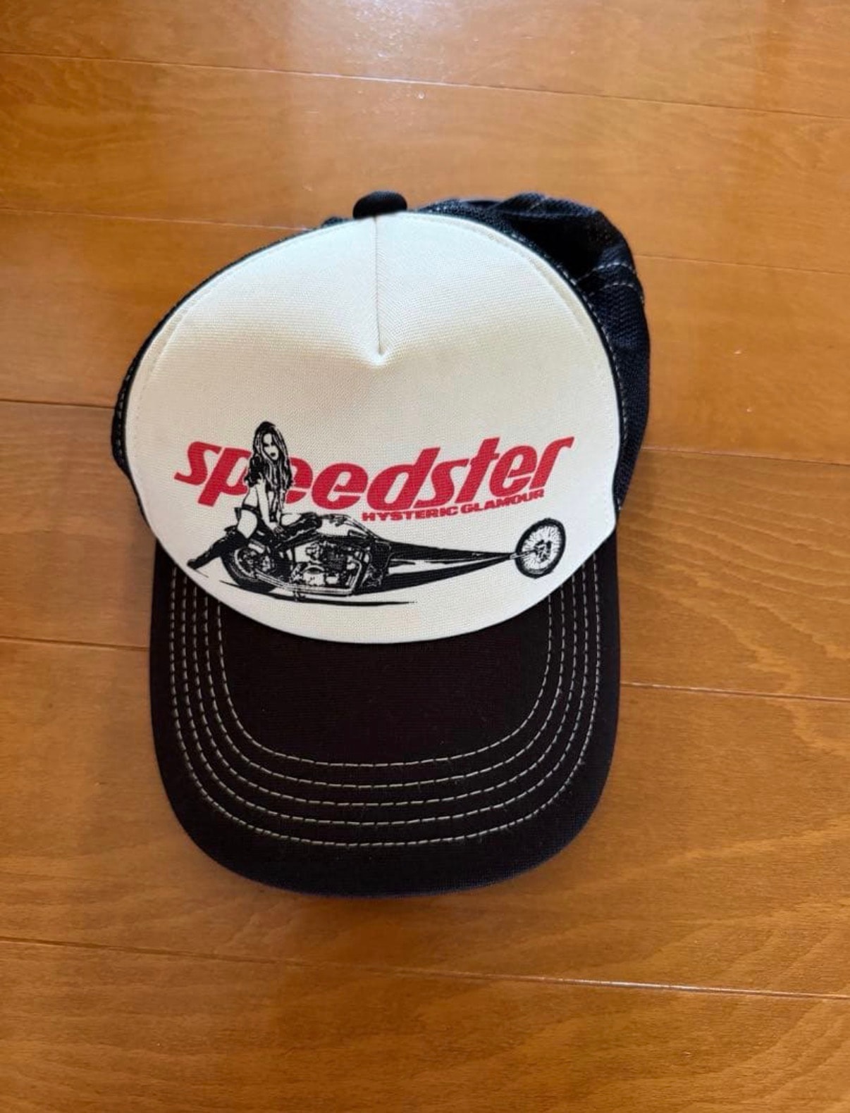 HYSTERIC GLAMOUR Speedster Mesh Cap "Black"