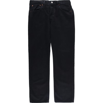 古着 リーバイス Levi's 501 ブラックデニム ストレートデニムパンツ W32 L32/eaa588177