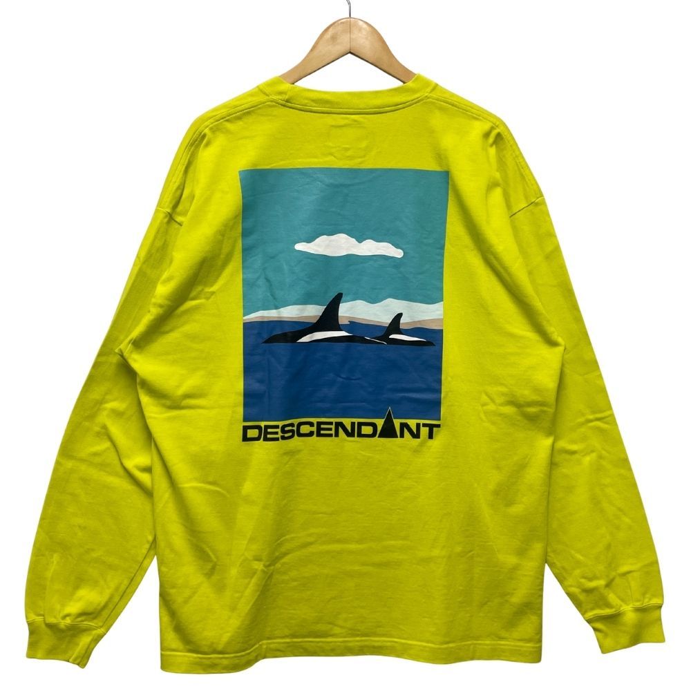 DESCENDANT 25SS ENVIRONMENT ORGANIC COTTON LS ロング Tシャツ 51723