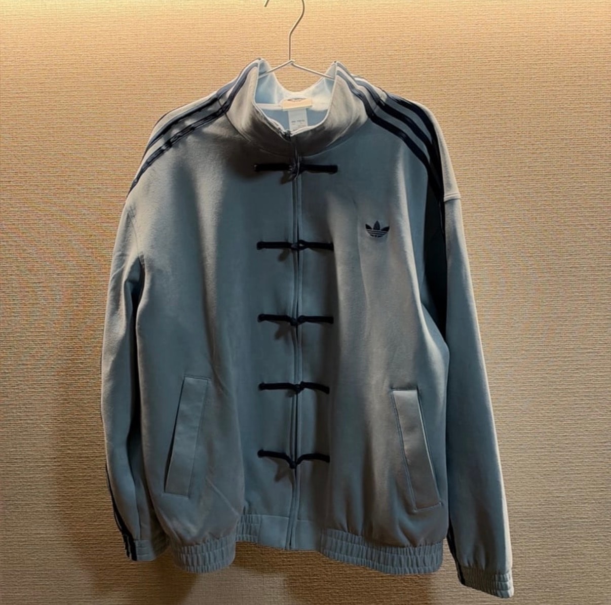 adidas Originals CTT Chinese Track Top Casual Jacket "Light Blue"