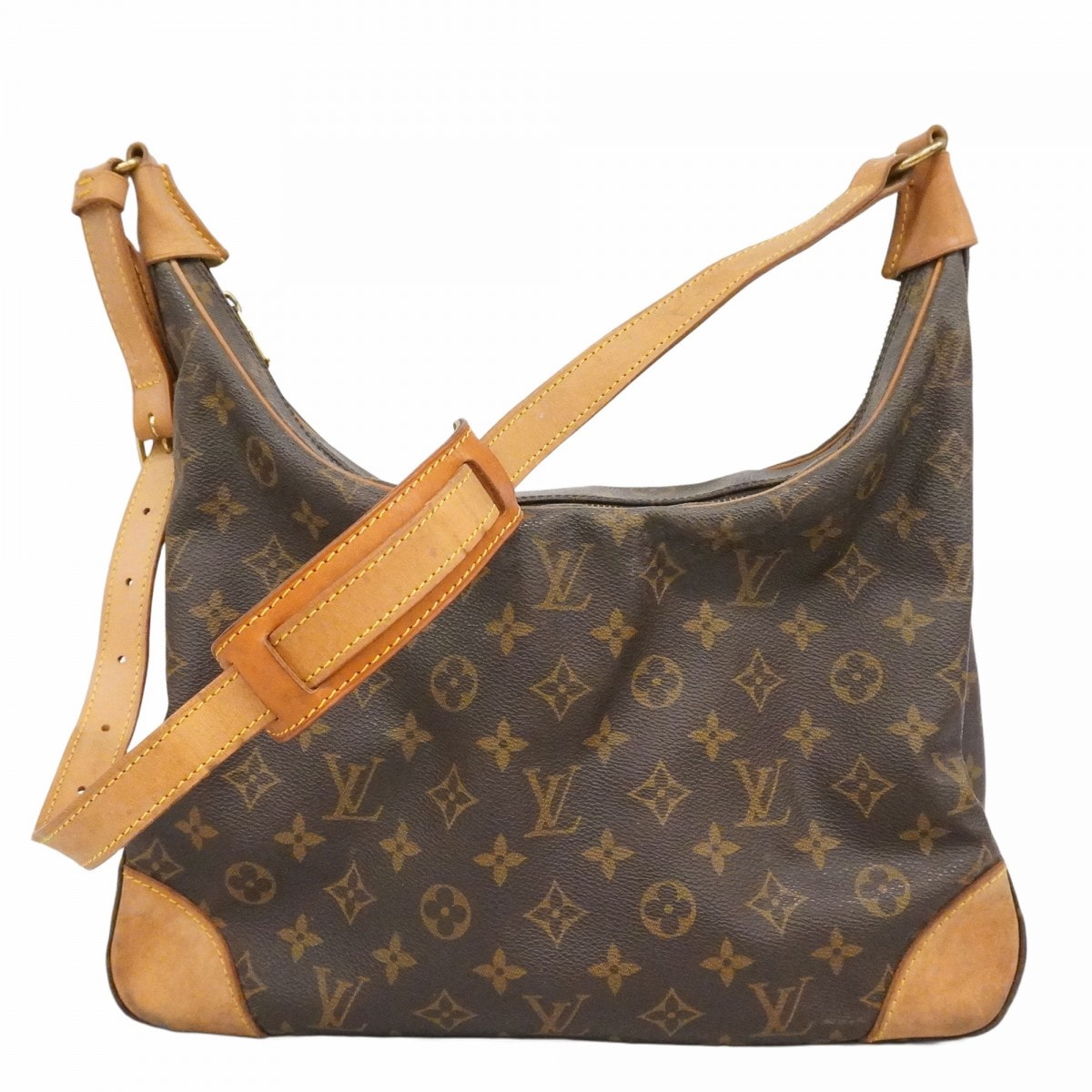 【6dd4524】ルイヴィトン ショルダーバッグ モノグラム ブローニュ35 M51260 ブラウン【中古】レディース