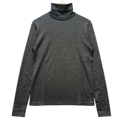 MINEDENIM マインデニム Wool Turtlneck L/S Pullover ウールタートルネック ロング カットソー 55504