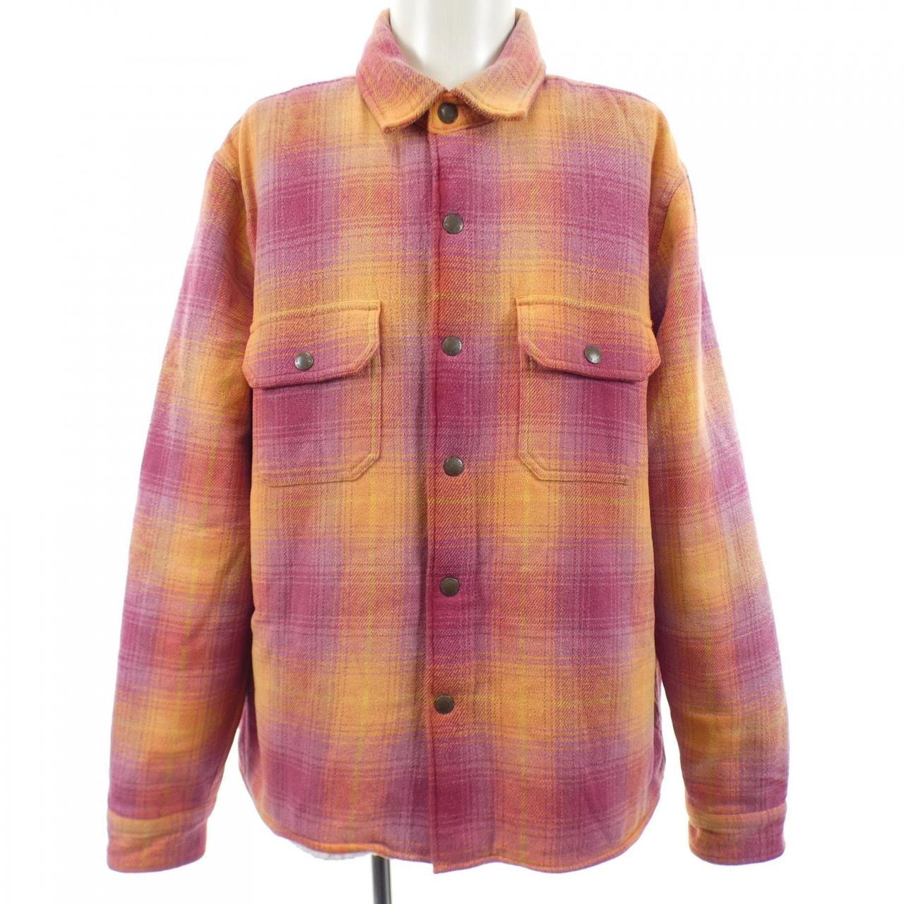 シュプリーム SUPREME shearling Lined シャツ