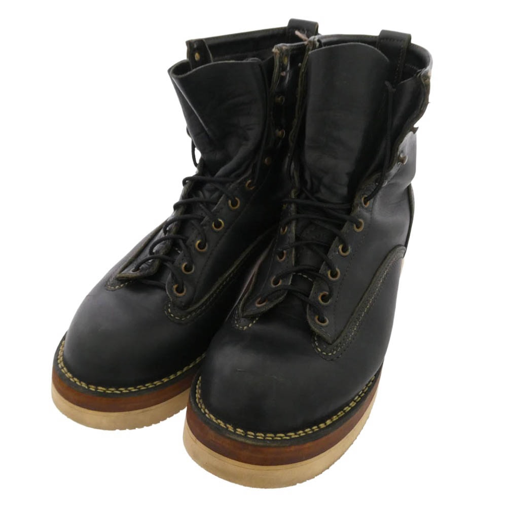 WESCO ウエスコ JOBMASTER ジョブマスター 旧ロゴ カスタム ブーツ ブラック系 10.5E【中古】