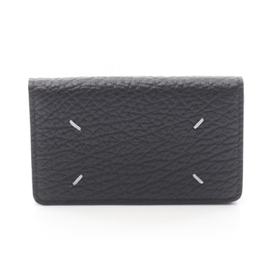 メゾン マルジェラ Maison Margiela カードケース アクセサリー レザー メンズ レディース ブラック系 SA3VX0008P4455T8013 【新品】