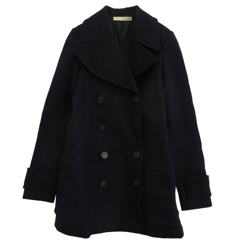 BALENCIAGA ピーコート ブラック 【公式通販】 BALENCIAGA ピーコート ブラック 【公式通販】
