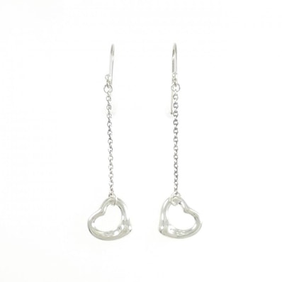 ティファニー オープンハート ドロップ ピアス