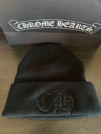 Chrome Hearts CH Logo Embroidery Beanie "Black"