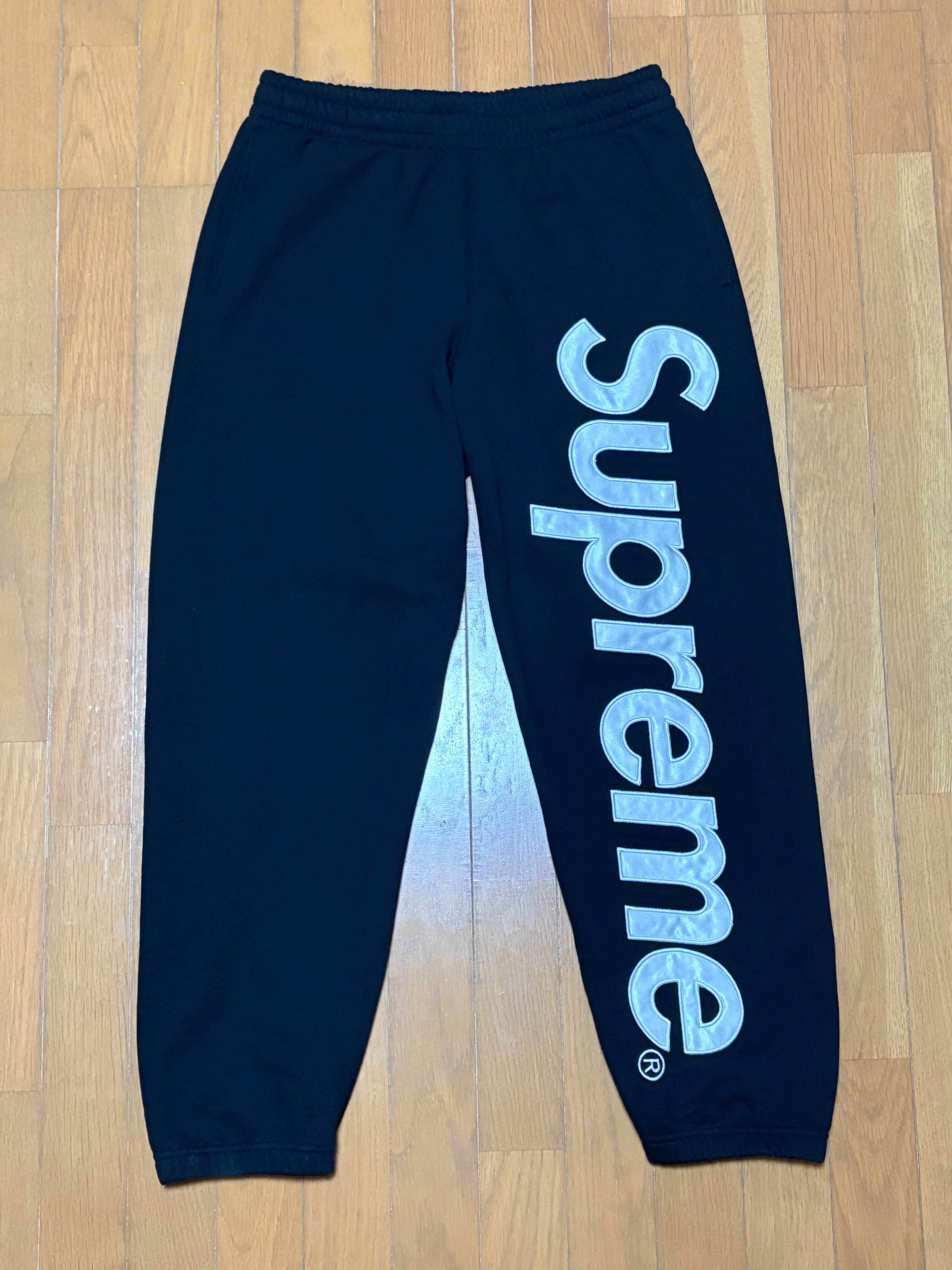 Supreme Satin Applique Sweatpant 