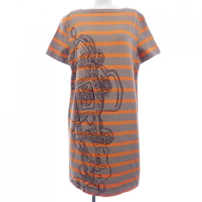 エルメス HERMES ESPRIT MARAINIERE *17-7746 カットワンピース