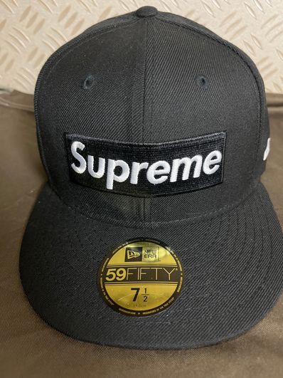 Supreme World Famous Box Logo New Era® "Black"