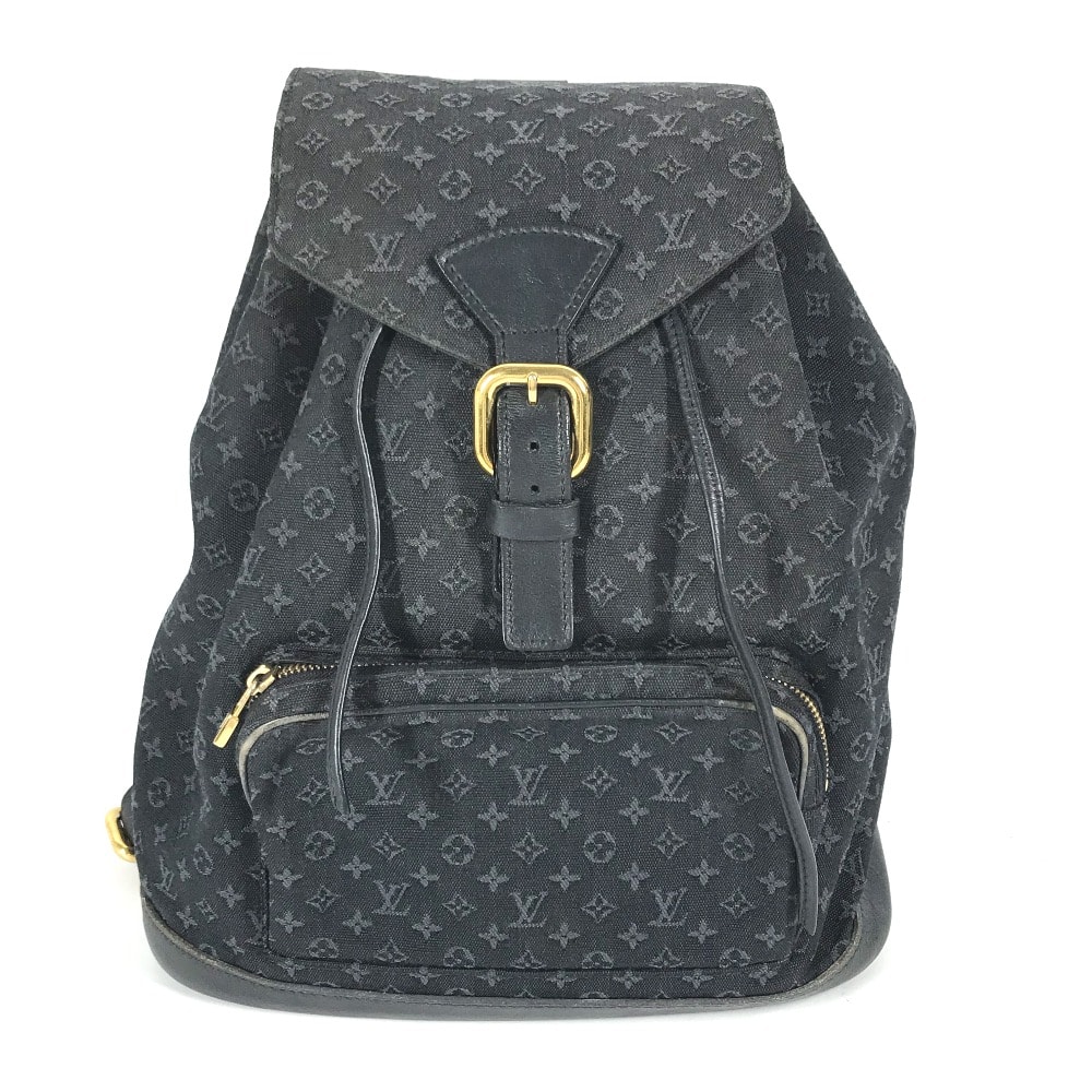 ルイヴィトン LOUIS VUITTON モンスリGM M92455 モノグラムミニ デニム カバン バックパック リュックサック モノグラムデニム TSTブルー ブルー