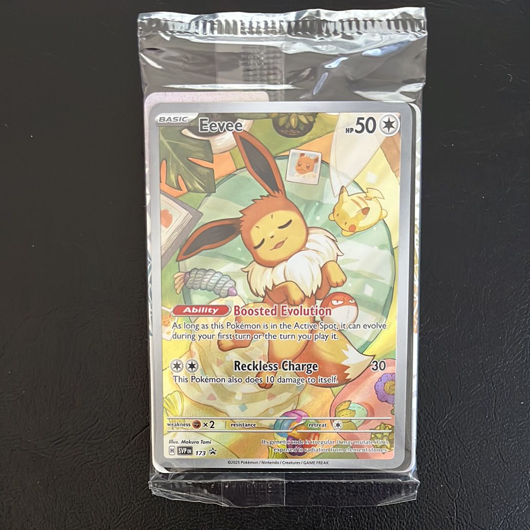 イーブイ P [SVP EN 173]【英語版】(スカーレット&バイオレット「プリズマティックエボリューションズ エリートトレーナボックス」)