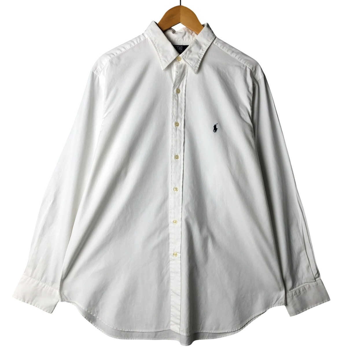 古着 ラルフローレン Ralph Lauren POLO by Ralph Lauren ANDREW 長袖 コットンシャツ メンズXL相当/eaa590868
